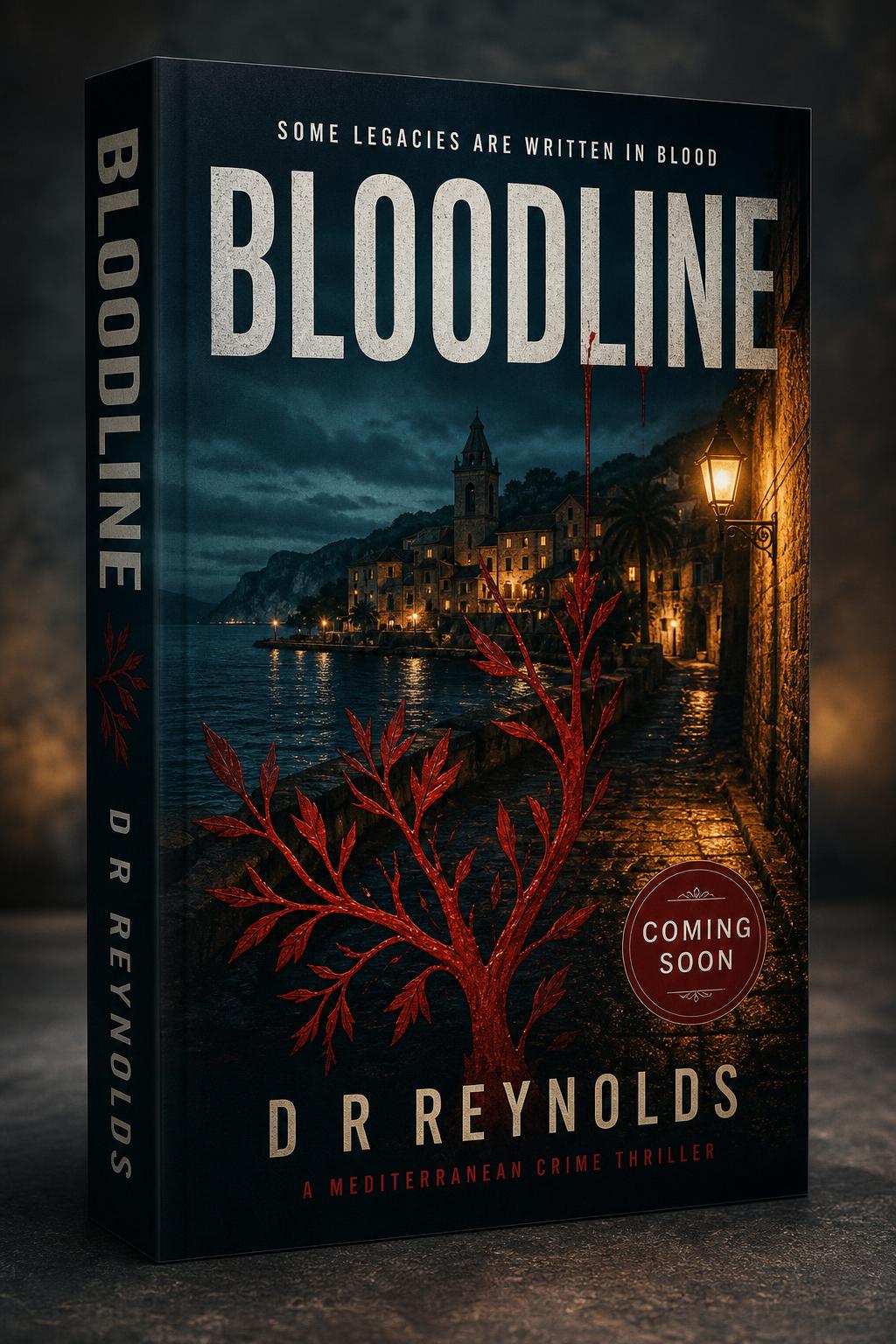 Cover of Bloodline: A Carmen Reyes Thriller by D R Reynolds